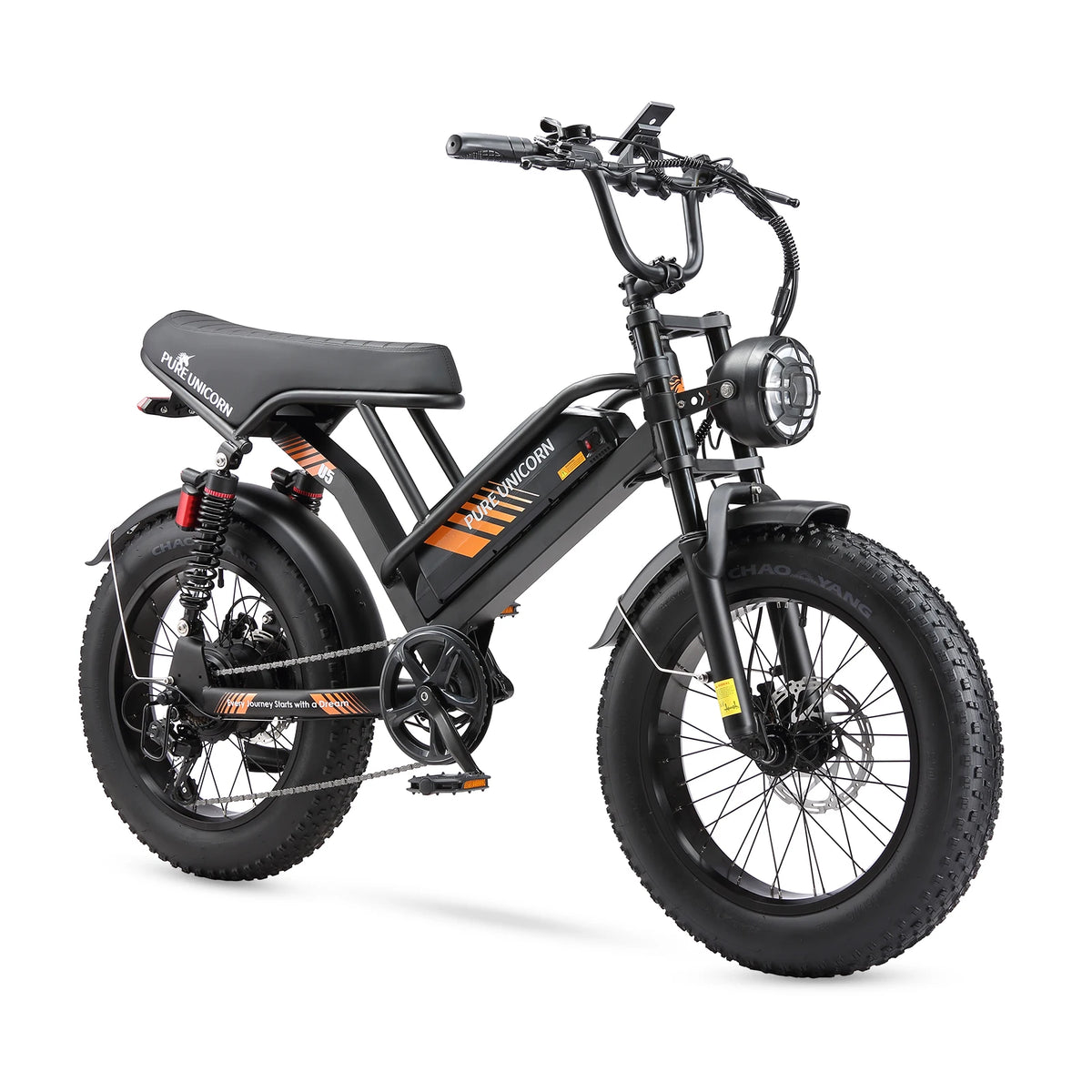 Pure Unicorn U5 Adult Electric Bike With Hydraulic Brakes