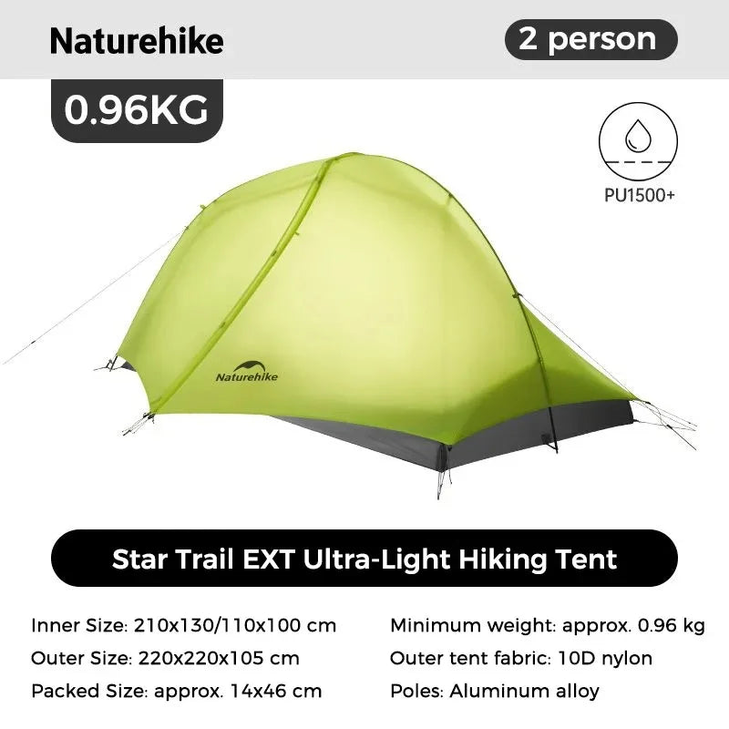 Naturehike Star Trail Ext Double Layer Ultralight Backpacking Tent