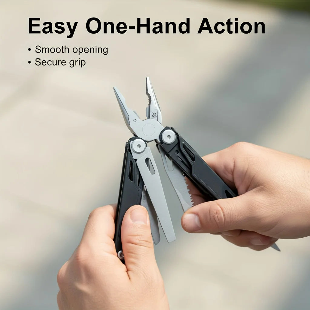 Stainless Steel 27 In 1 Pocket Multitool Pliers Outdoor Camping