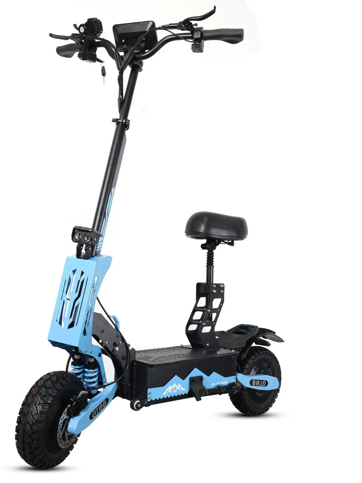 Arwibon Dual Motor Folding Electric Scooter For Adults With Seat
