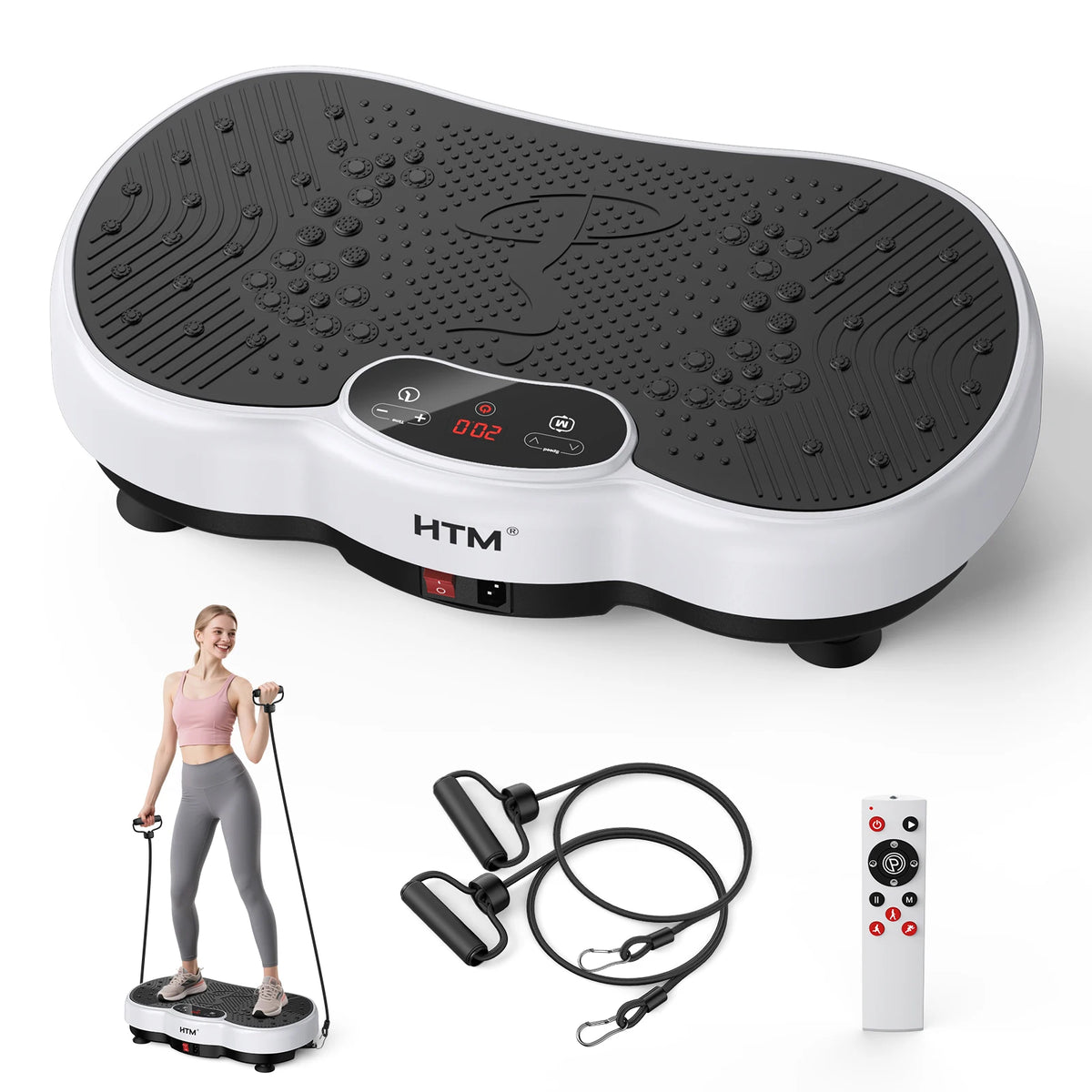 HTM Professional Whole Body Vibration Plate Workout Machine