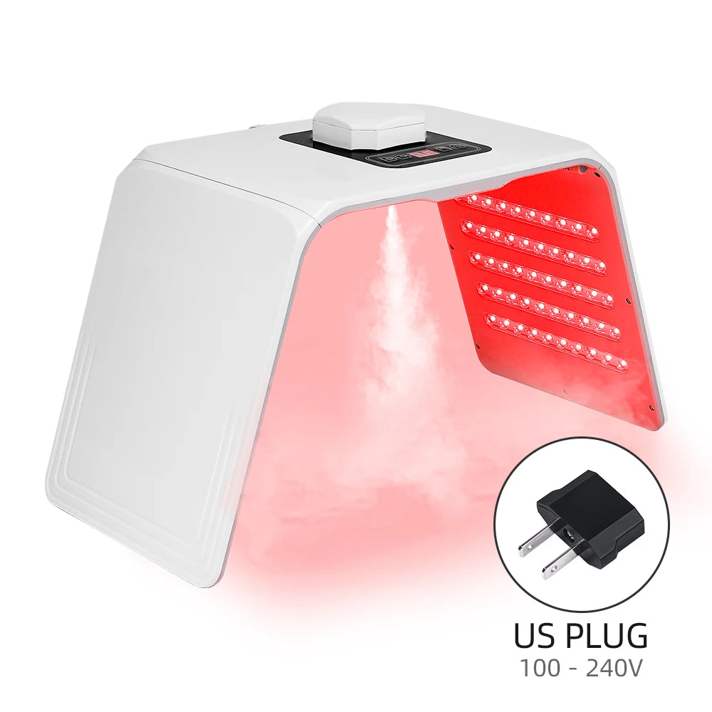 Foreverlily Foldable LED Skin Rejuvenation And Nano Spray Device