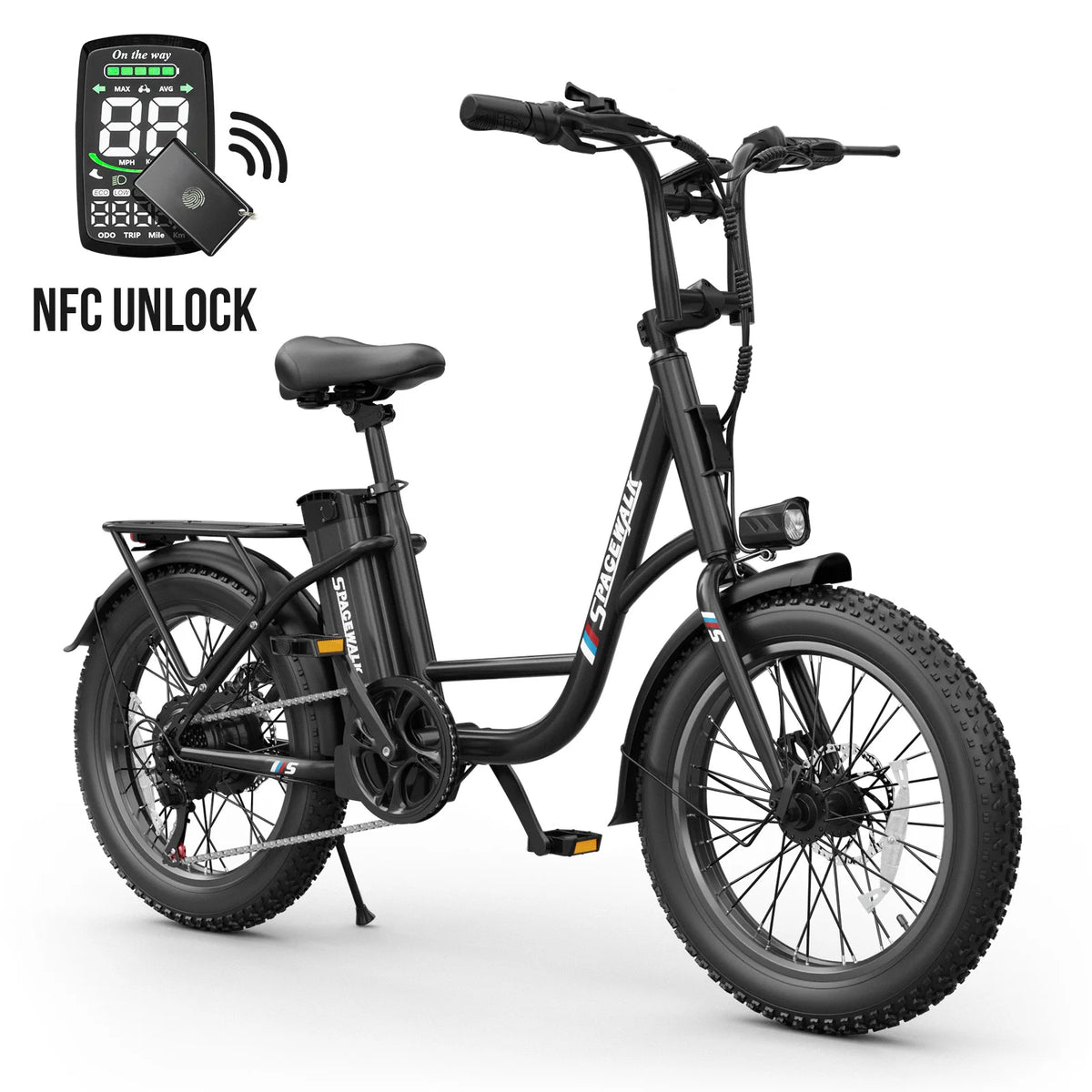 Eilleo Spacewalk Full Suspension Fat Tire Electric Bike