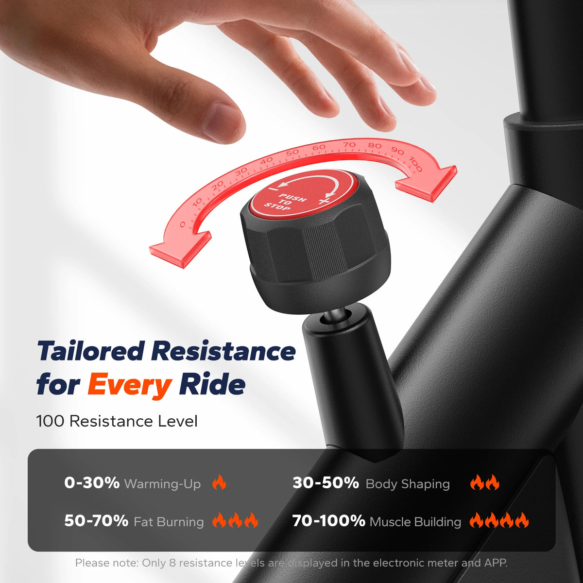 Merach Magnetic Exercise Bike With App Connectivity For Home Cardio