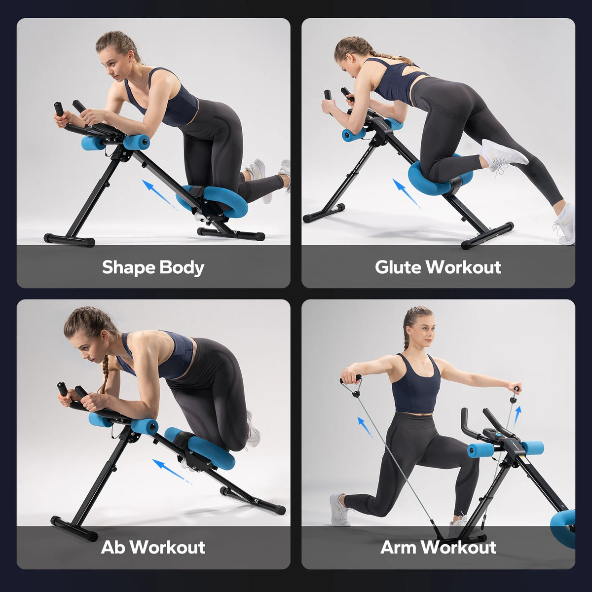 Merach Adjustable Abdominal Exercise Machine For Core Muscle Training