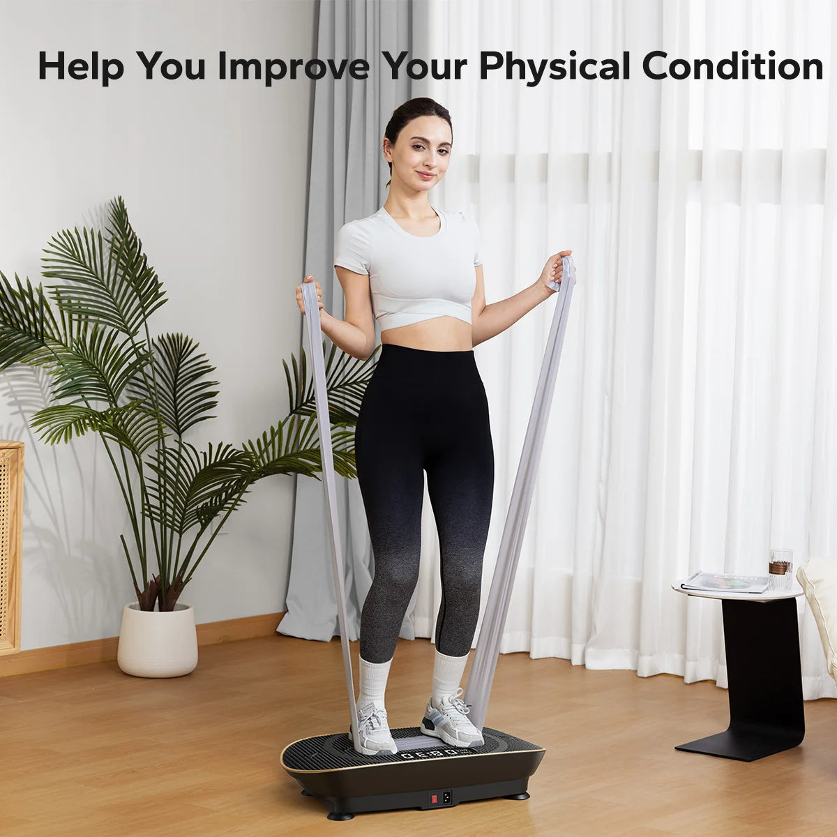 Merach Vibration Plate Whole Body Workout Exercise Machine