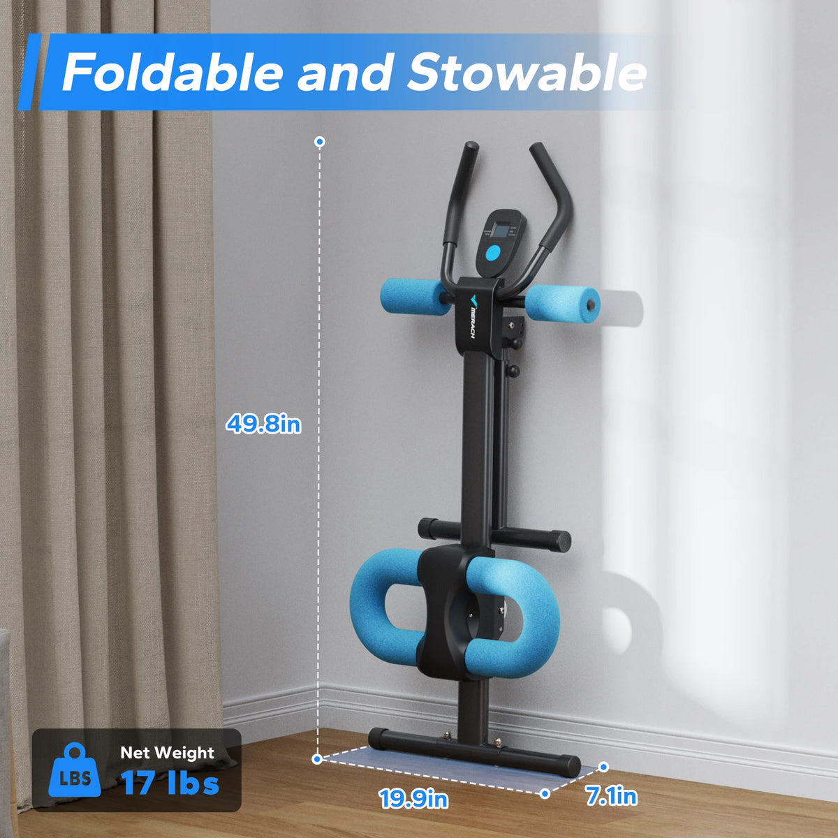 Merach Adjustable Abdominal Exercise Machine For Core Muscle Training