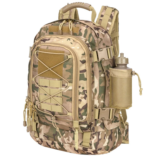 LQARMY Military Tactical Nylon Molle Backpack For Hiking Camping