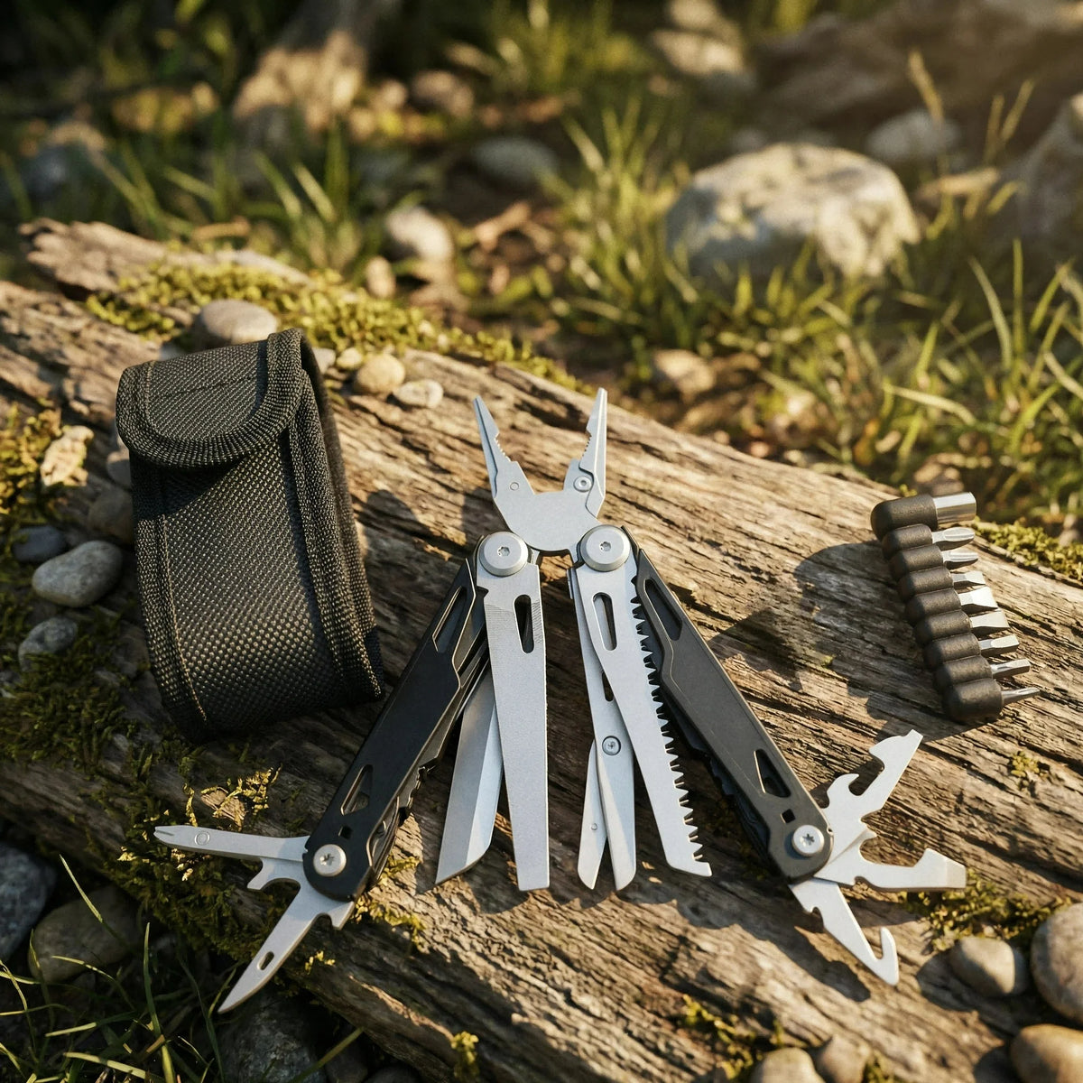 Stainless Steel 27 In 1 Pocket Multitool Pliers Outdoor Camping
