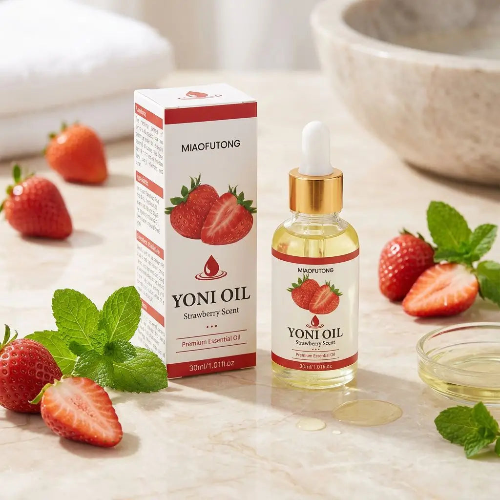 Strawberry Fragrance Intimate Hydrating Essential Oil Daily Use