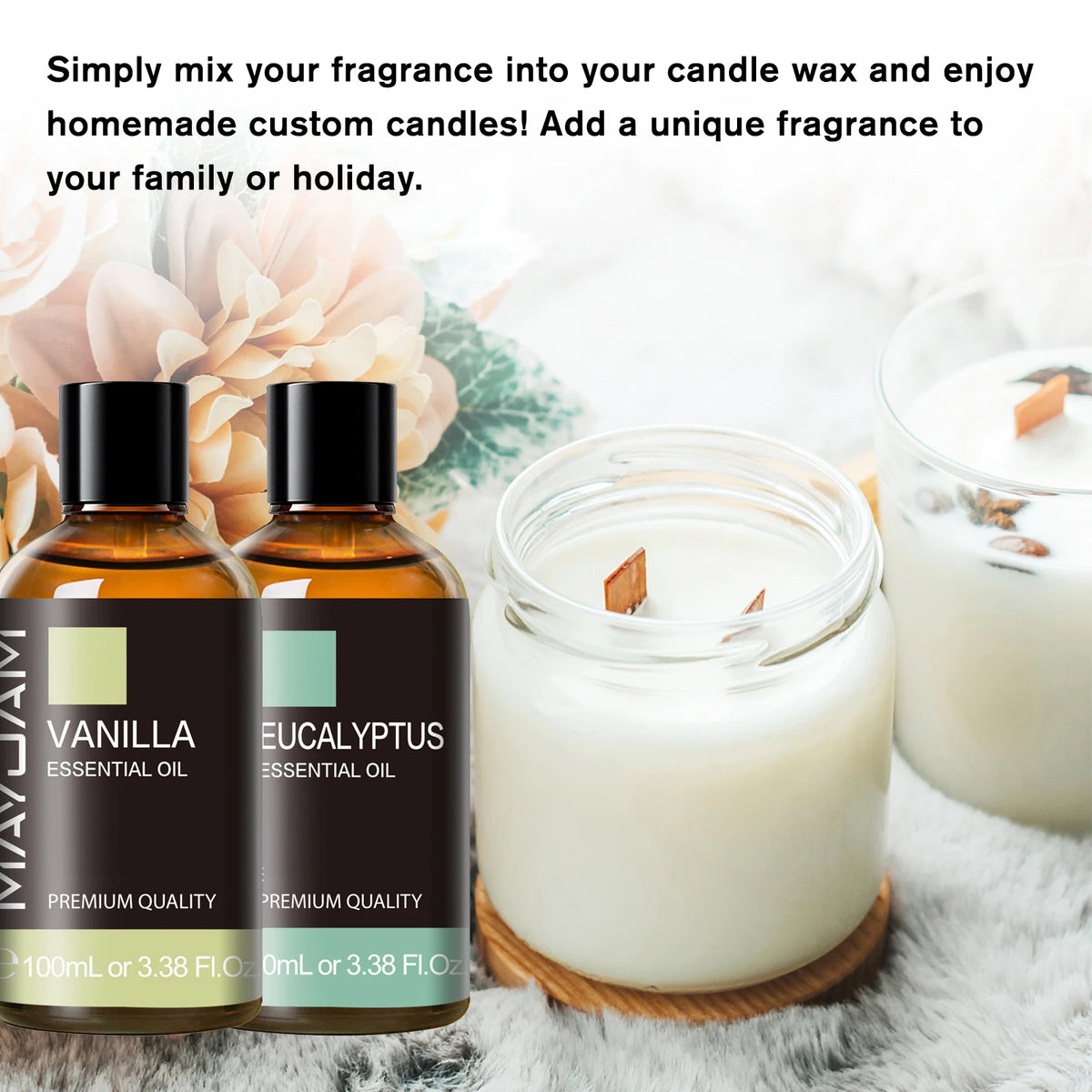 Mayjam Pure Essential Oil For Diffuser And Candle Making