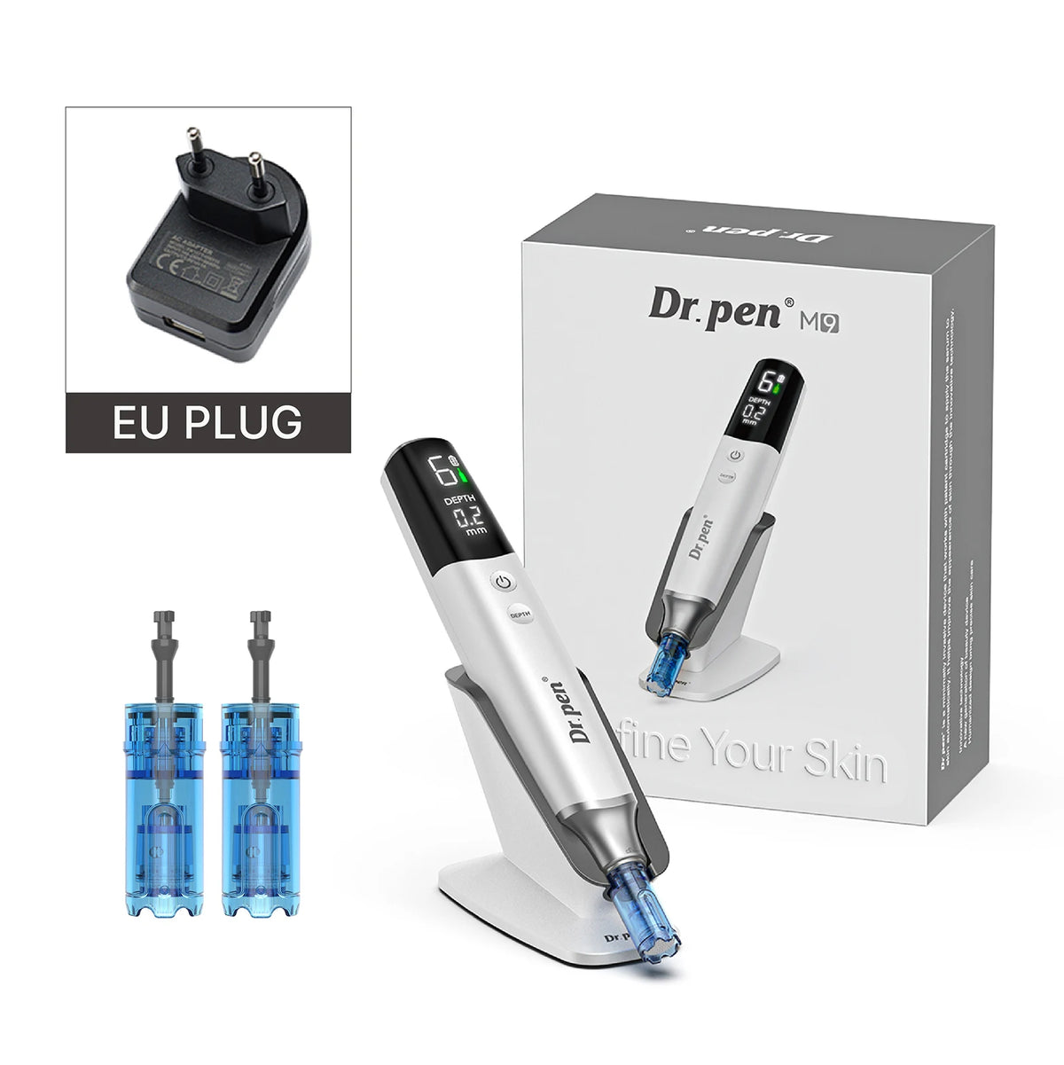 Hello Face Dr Pen M9 Microneedle And M300 Led Mask Combo