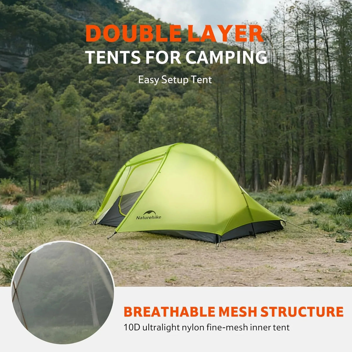 Naturehike Star Trail Ext Double Layer Ultralight Backpacking Tent