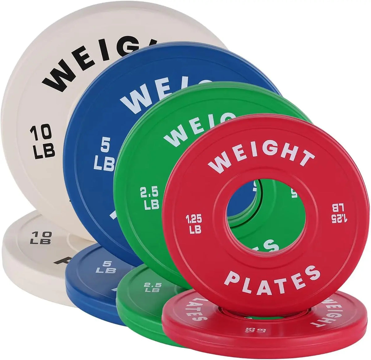 TWISTER CK Rubber Coated Bumper Plates For Strength Training