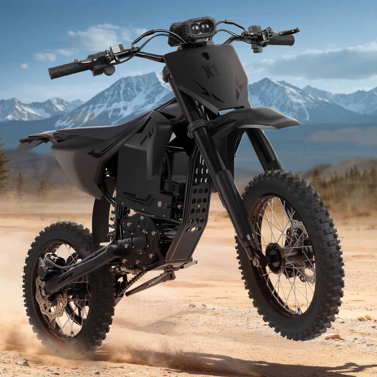 Qronge X1 Spark Electric Dirt Bike With 4500W Peak Motor