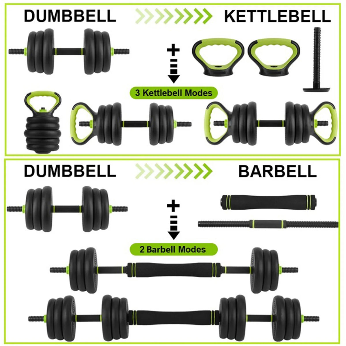 HiMiss Adjustable Dumbbell Set For Home Gym Fitness Training Equipment