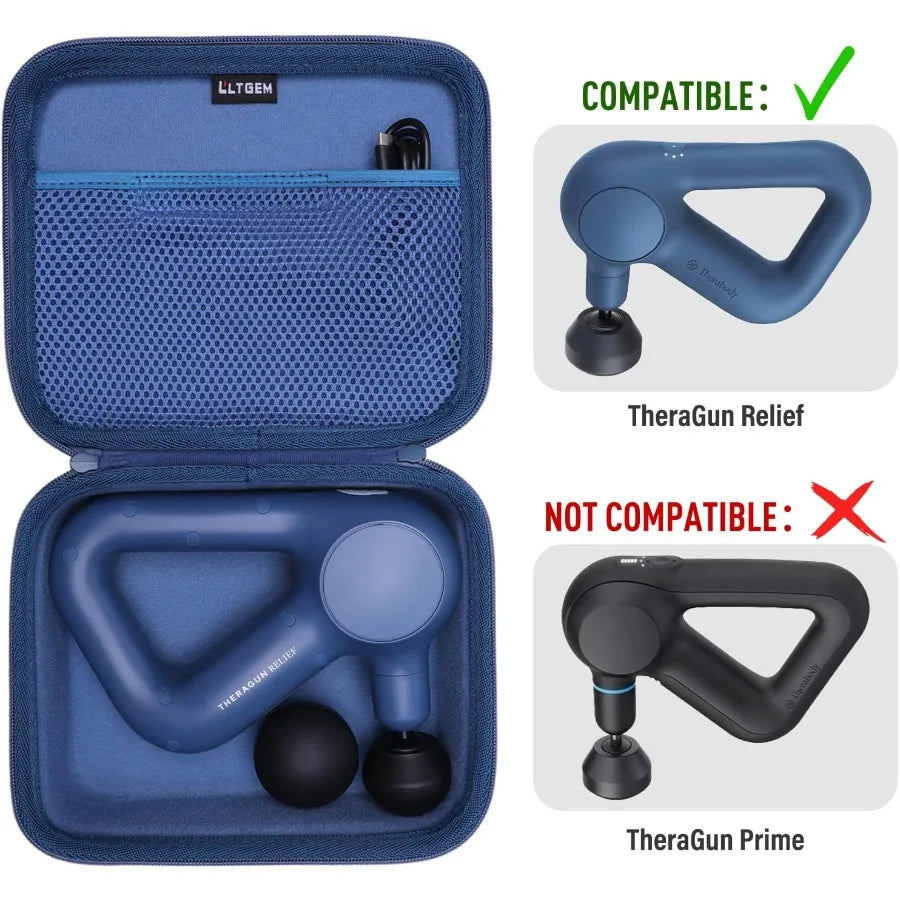 Travel Ready Protective Case For Handheld Percussion Massage Gun