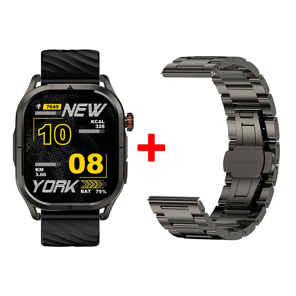 KOSPET Magic P10 GPS Smartwatch With AMOLED Screen IP69K Waterproof