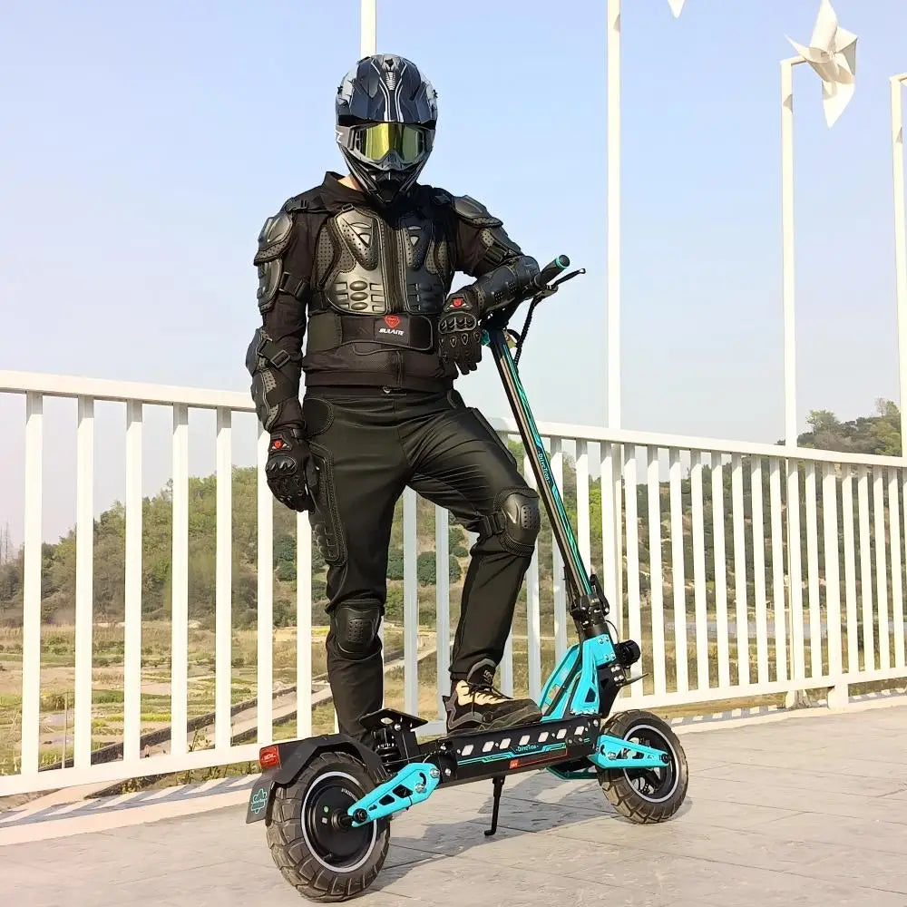 DriveTron 48V Electric Scooter Equipped With Dual Shock Absorbers