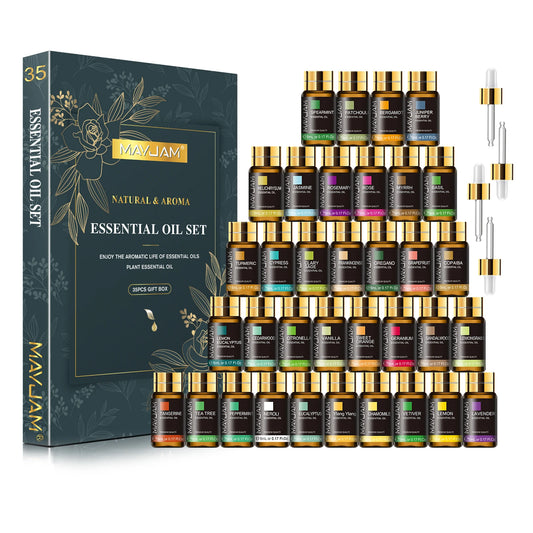 Mayjam Essential Oils Gift Box Collection For Aromatherapy