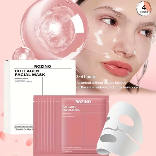 Rozino Hydrating Bio Collagen Face Masks For All Skin Types