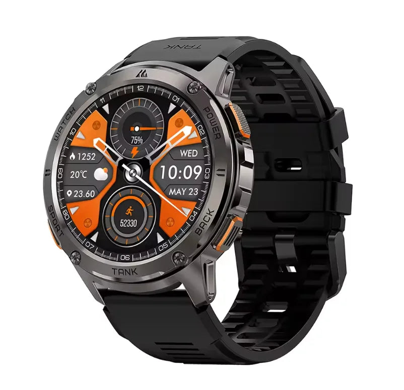 Kospet Tank T3 Smart Watch With Call And Fitness Tracking