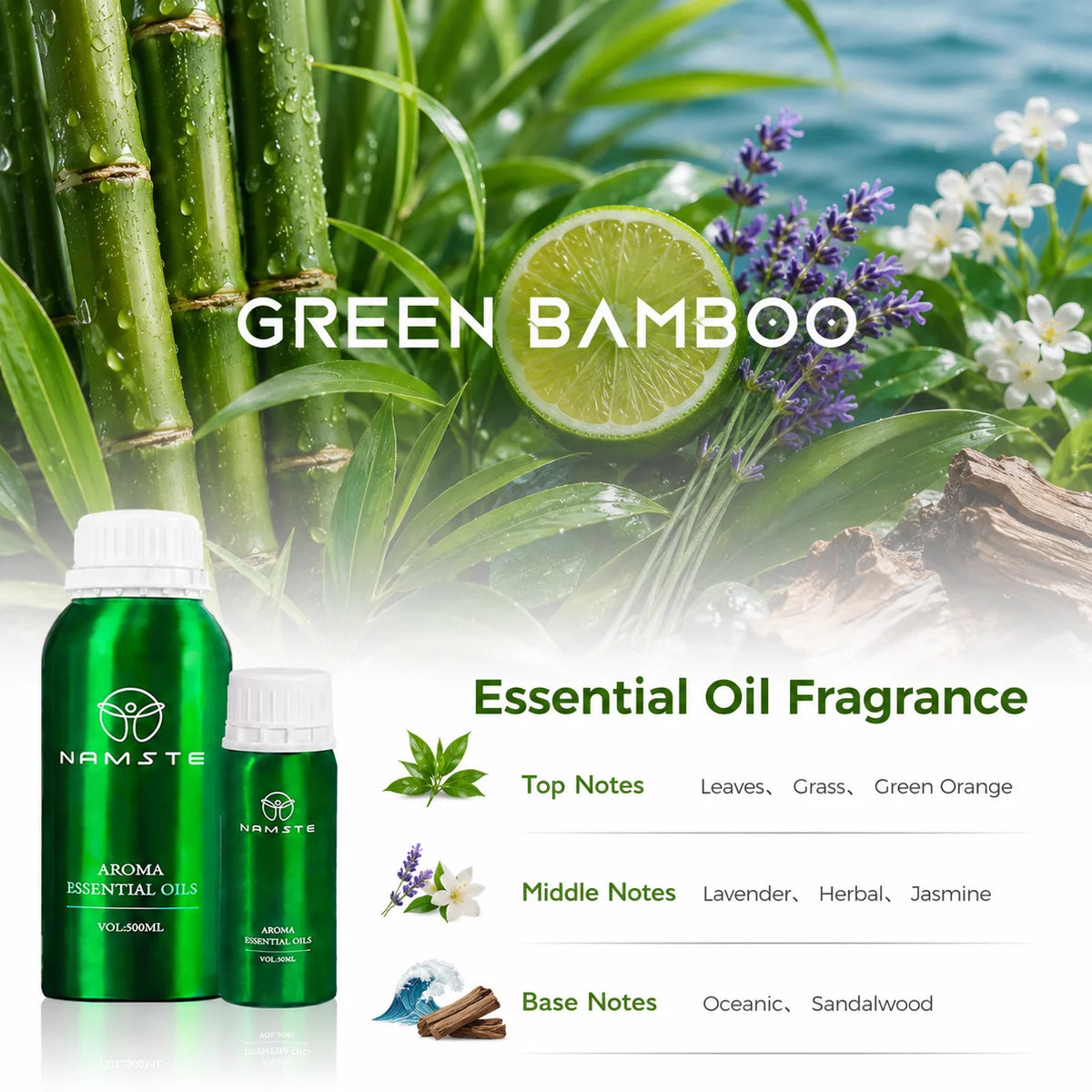 NAMSTE Jasmine Essential Oil Fragrance For Home And Office
