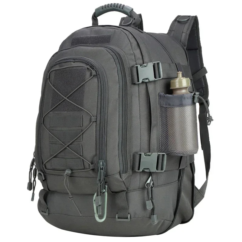 LQARMY Military Tactical Nylon Molle Backpack For Hiking Camping