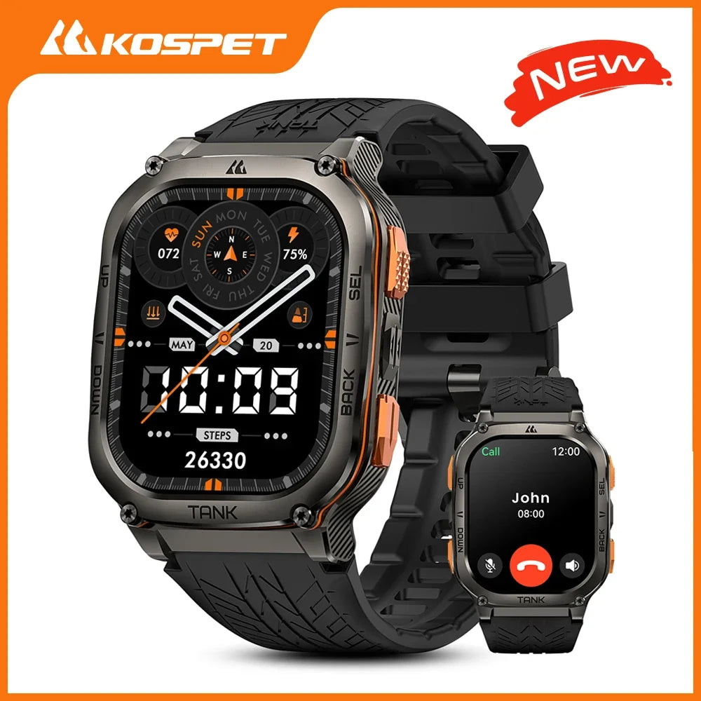 Kospet Tank M3 Ultra GPS Stainless Steel Smart Watch