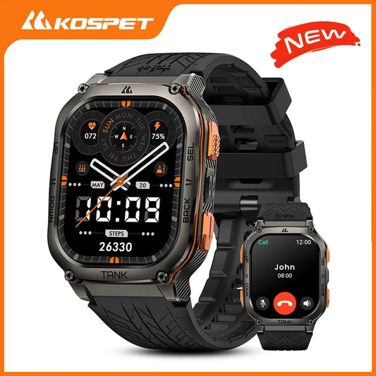 Kospet Tank M3 Ultra GPS Stainless Steel Smart Watch