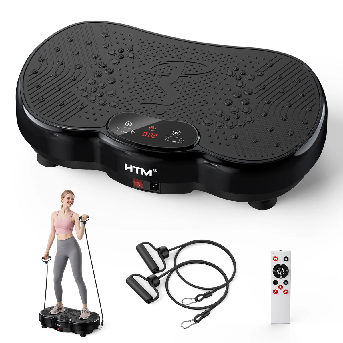 HTM Professional Whole Body Vibration Plate Workout Machine