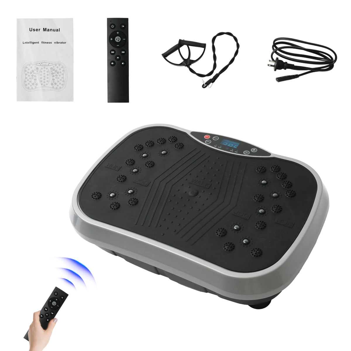 Portable Whole Body Vibration Exercise Fitness Plate Machine