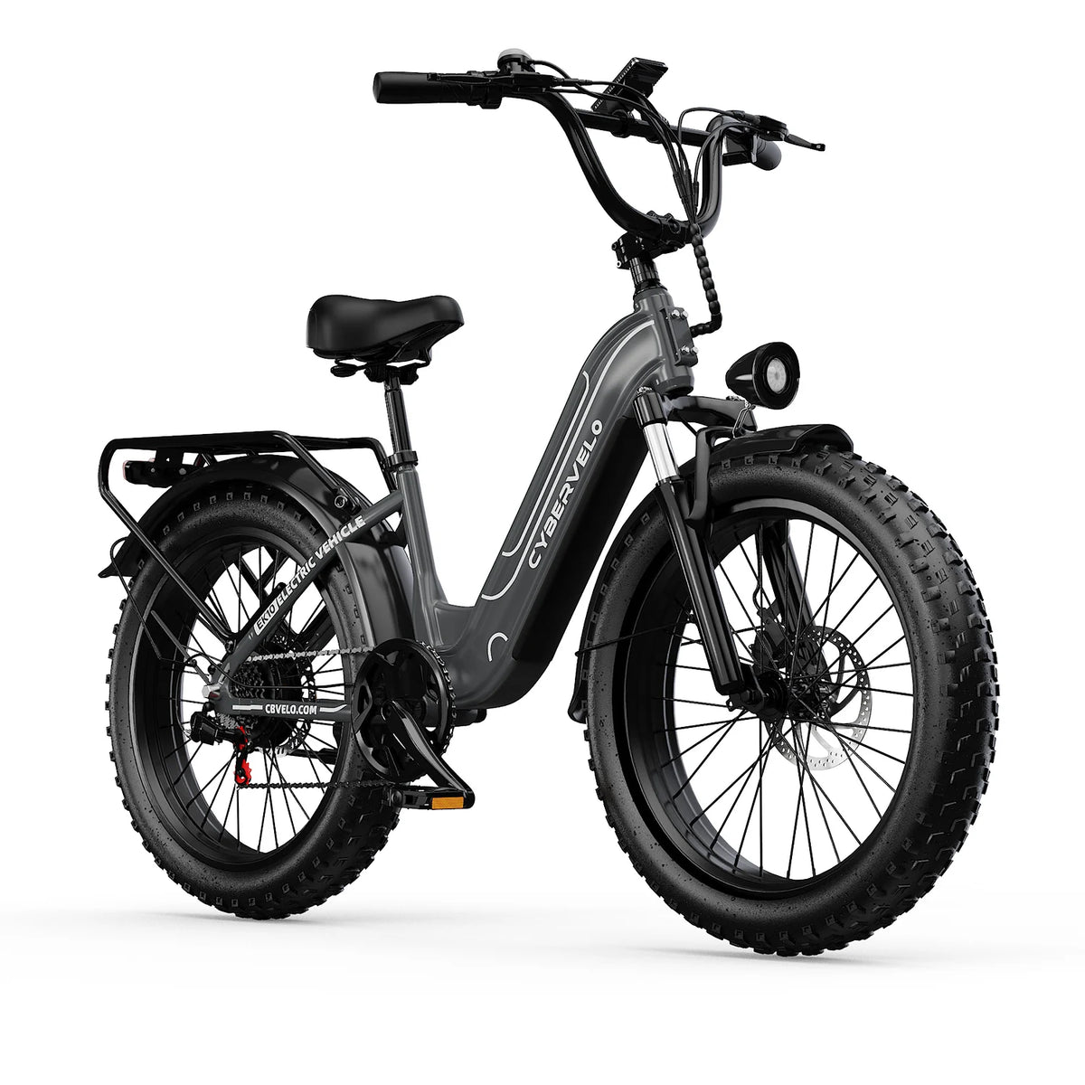 Cybervelo 500W Electric Bike With 48V 25Ah Detachable Battery Pack