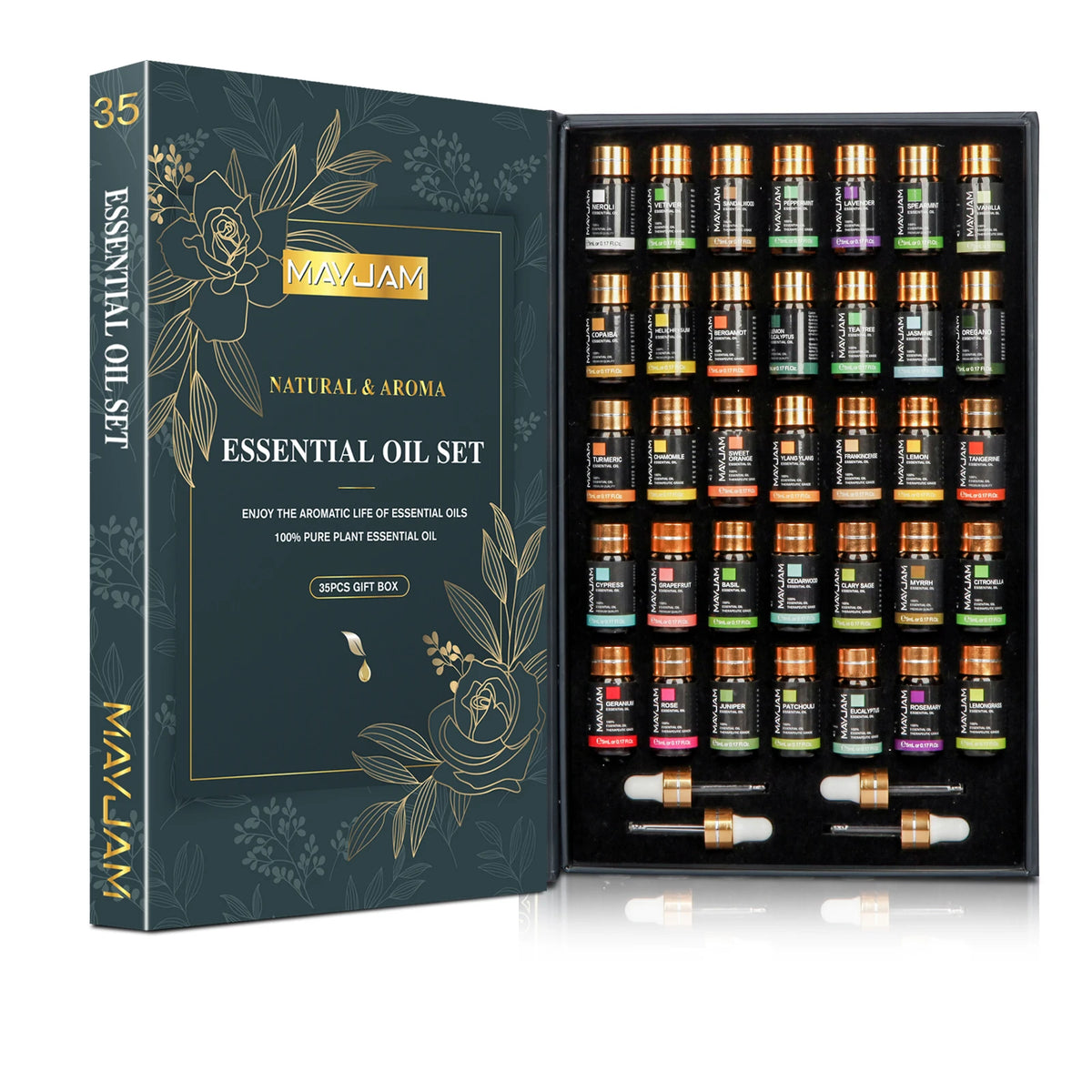 MAYJAM Pure Essential Oil Set For Home Aromatherapy Diffuser