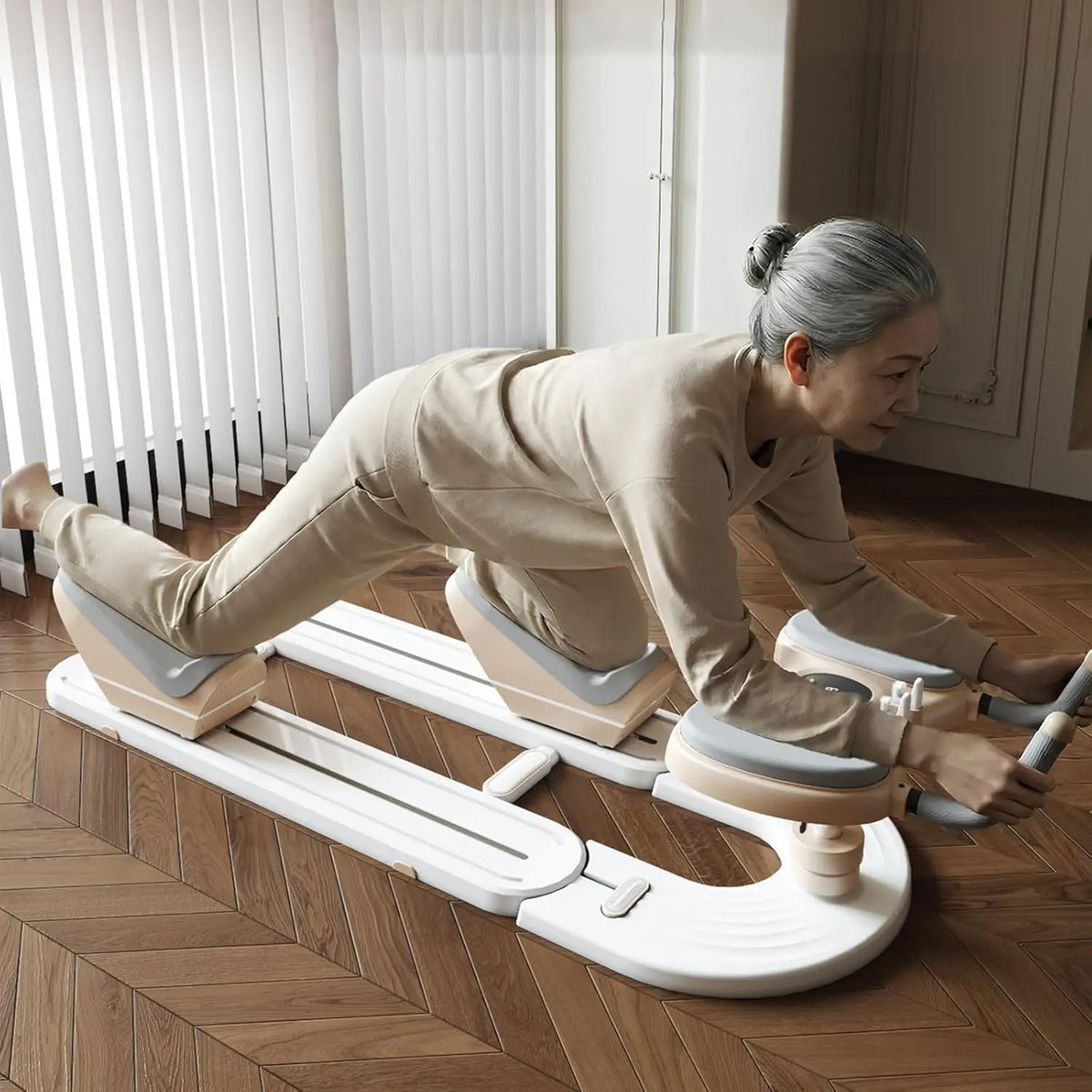 Detachable Spinal Twist Back Stretch Trainer For Abs And Legs