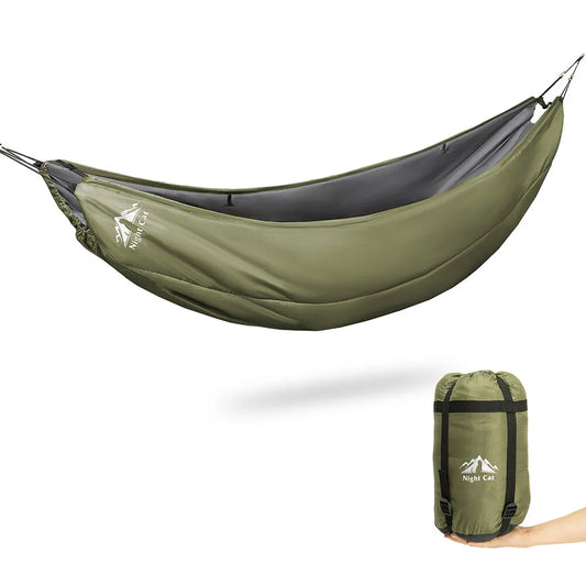 Night Cat Lightweight Insulated Camping Hammock Underquilt