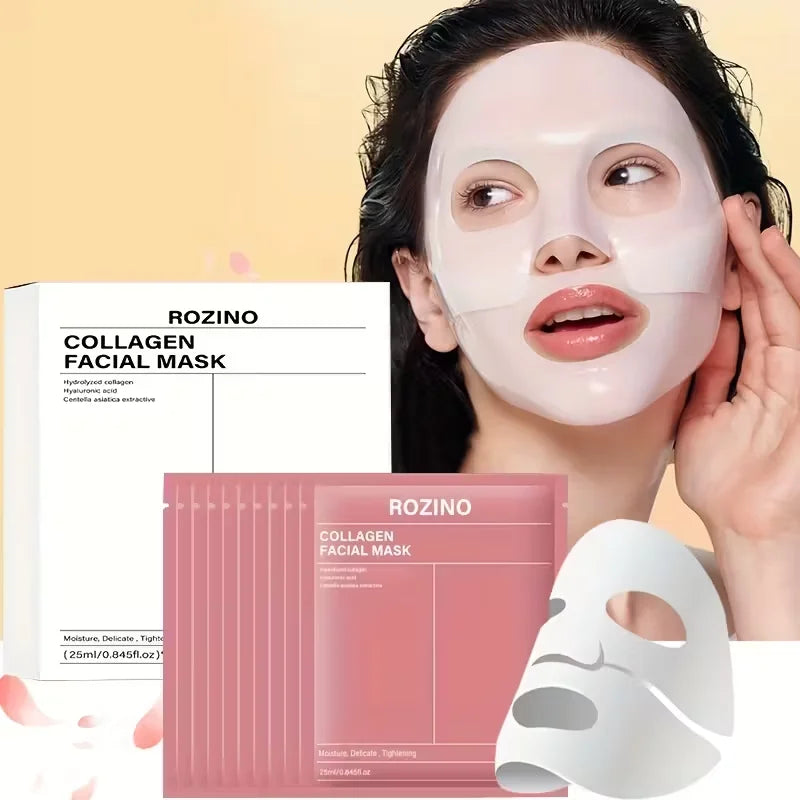 Rozino Hydrating Bio Collagen Face Masks For All Skin Types
