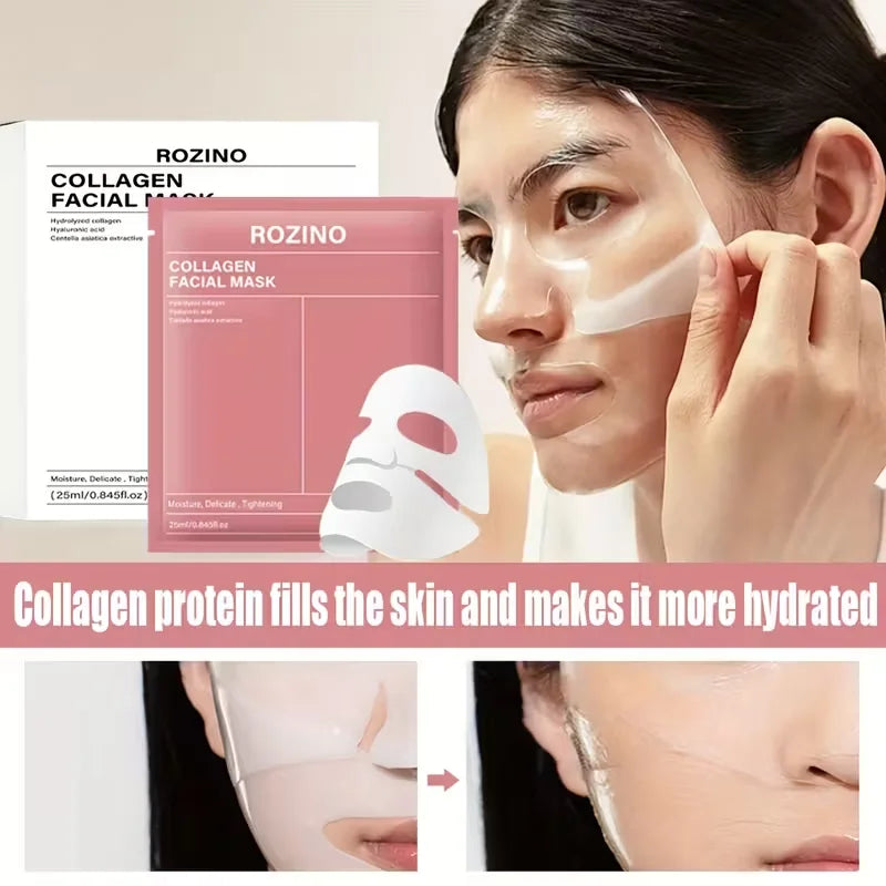 Rozino Hydrating Bio Collagen Face Masks For All Skin Types
