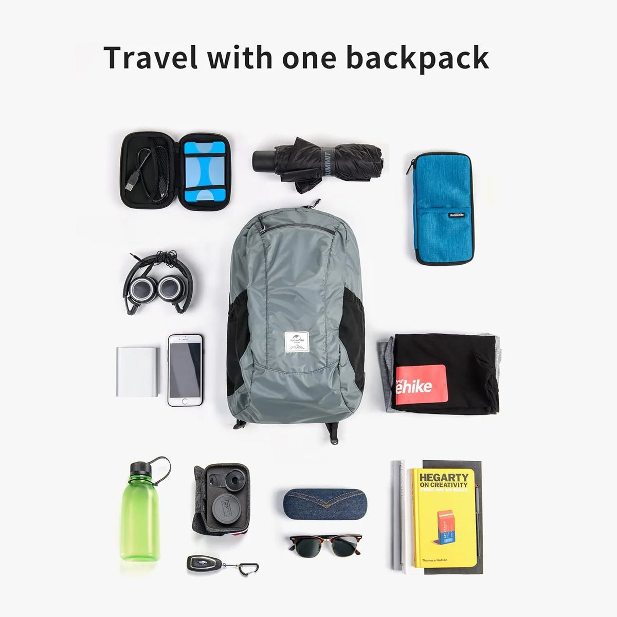 Naturehike Ultralight Waterproof Foldable Backpack For Outdoor Adventures