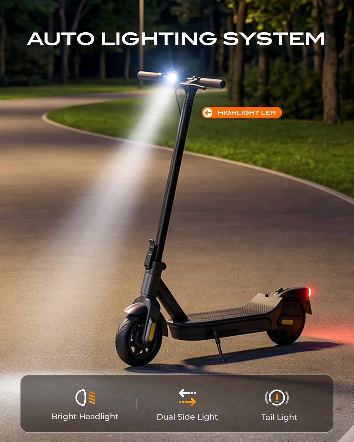 HeroPick Foldable Electric Scooter With Long Range For Adults