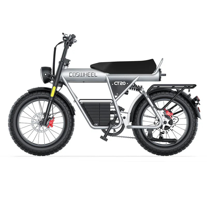 Coswheel 60V Electric Bike Fat Tire Dual Hydraulic Offroad E-Bike
