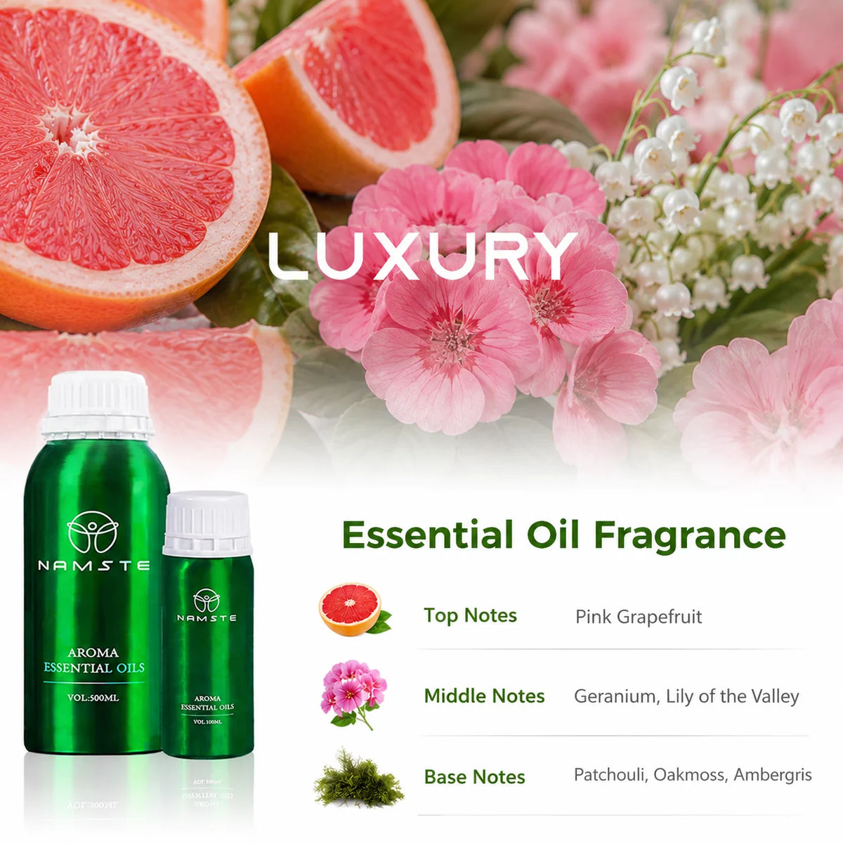 NAMSTE Jasmine Essential Oil Fragrance For Home And Office