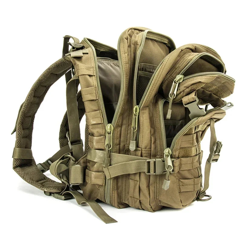 LQARMY Durable Tactical Backpack For Outdoor Hiking And Travel