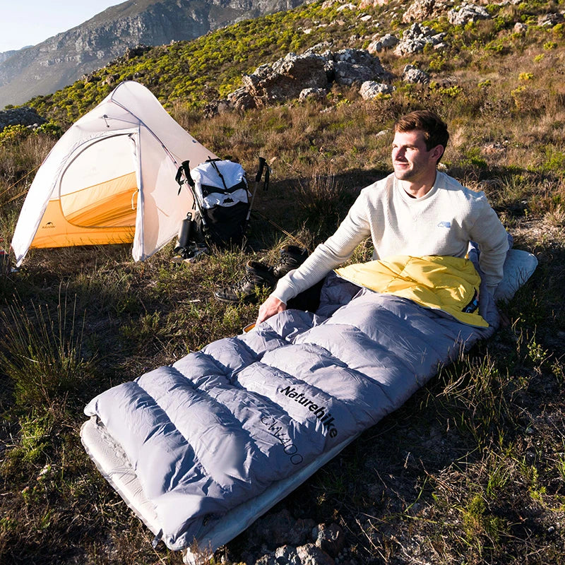 Naturehike CW400 Ultralight 650FP Duck Down Sleeping Bag Four Seasons