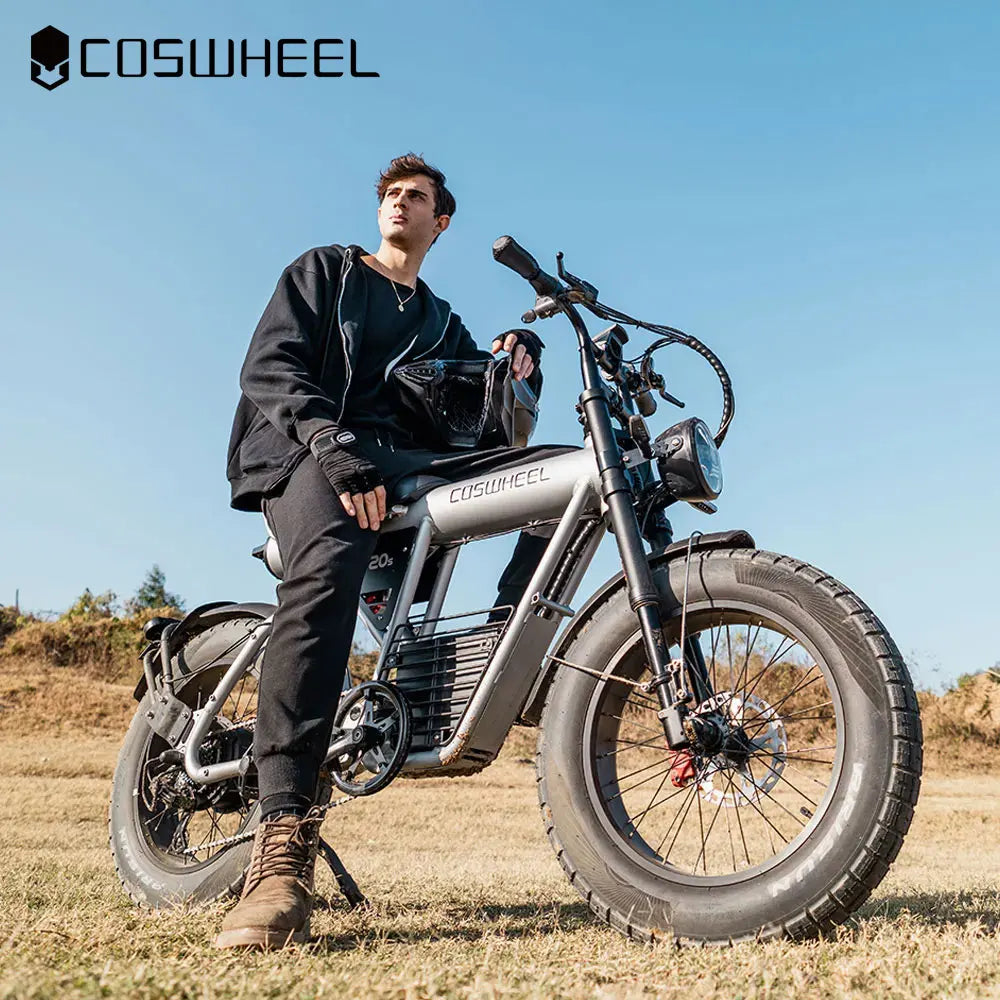 Coswheel 60V Electric Bike Fat Tire Dual Hydraulic Offroad E-Bike