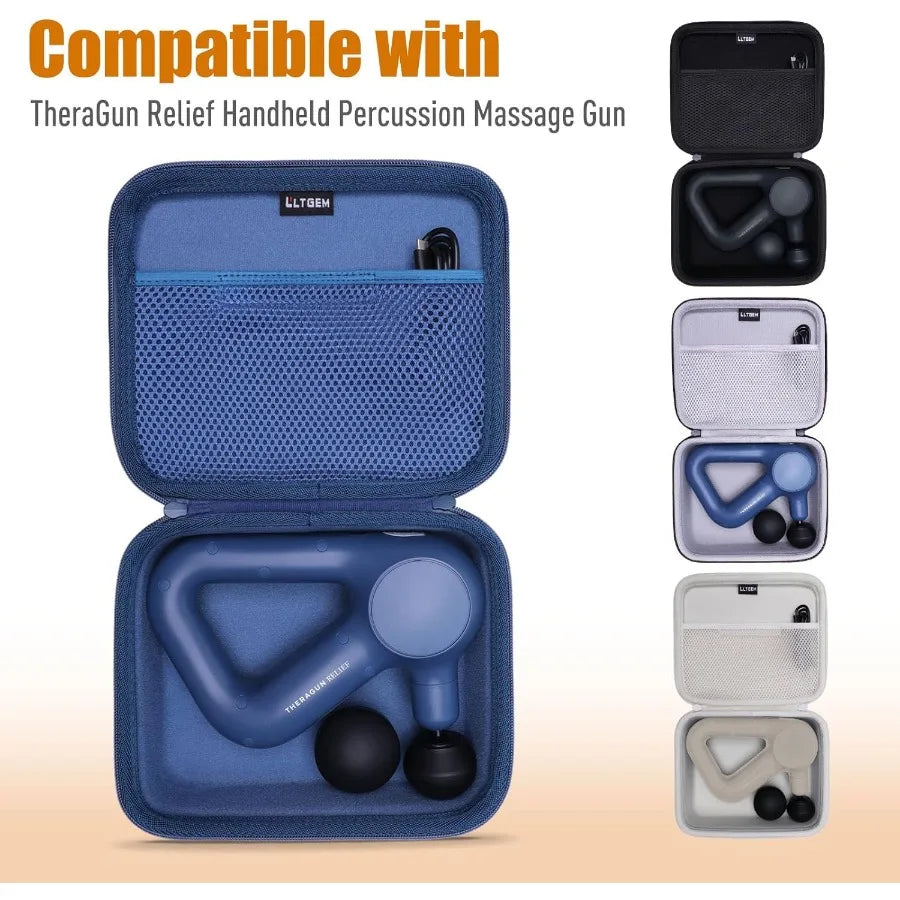 Travel Ready Protective Case For Handheld Percussion Massage Gun