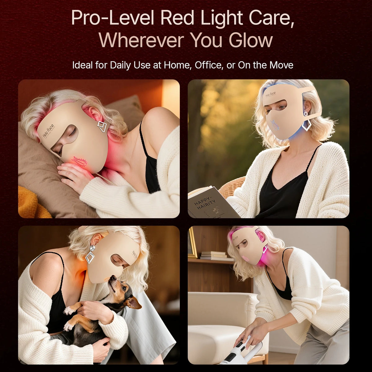 Hello Face Dr Pen M9 Microneedle And M300 Led Mask Combo