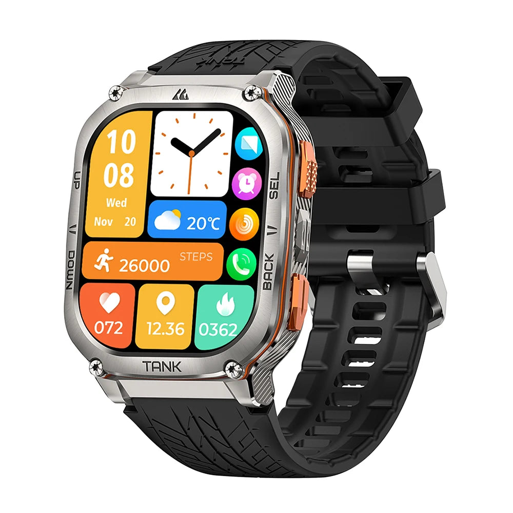 Kospet Tank M3 Ultra GPS Stainless Steel Smart Watch