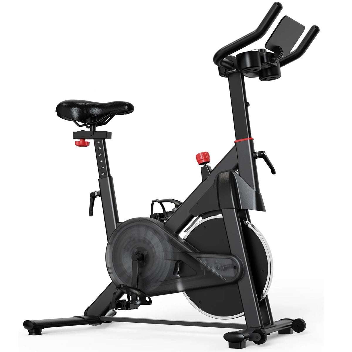 LACUFFY Magnetic Exercise Bike With Bluetooth And Quiet Resistance