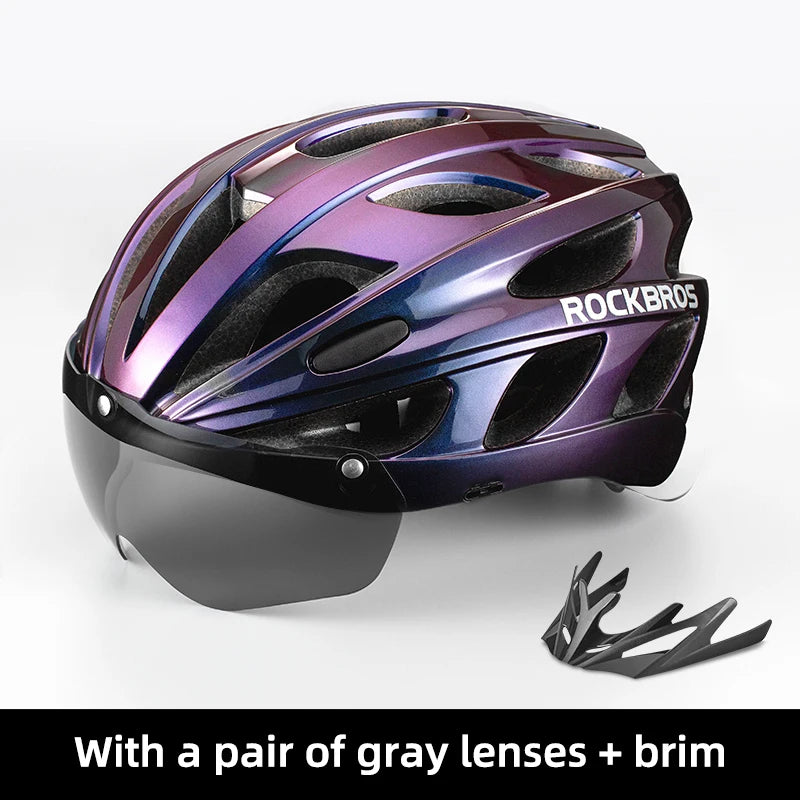 ROCKBROS Lightweight Breathable Cycling Safety Helmet For Adults